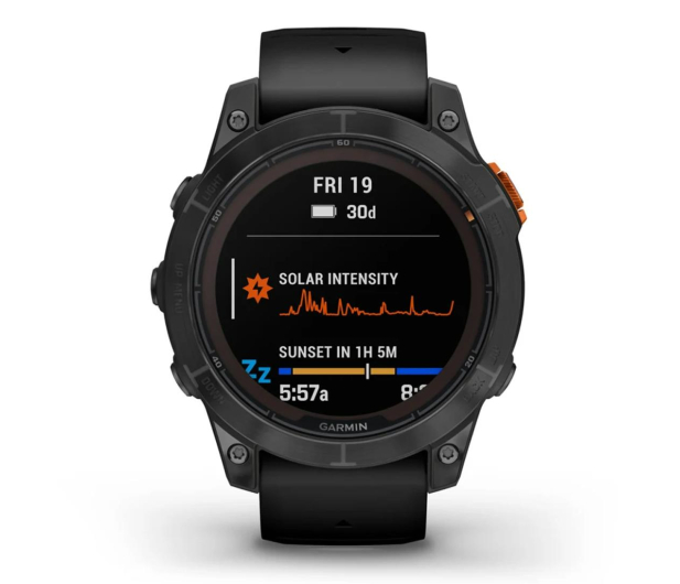 Garmin fenix 7 Pro Solar 47mm czarny - 1150226 - zdjęcie 2